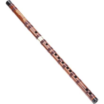 G-toets Bamboe Fluit Droog Bitter Traditioneel Orkestinstrument Set met Opbergdoos ZD02 brown