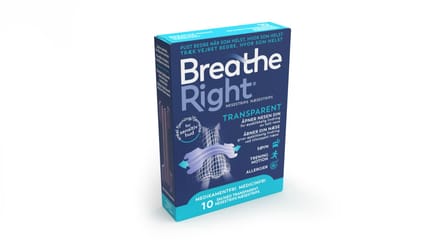 Breathe Right Nasal Strips Clear S-M 10 st