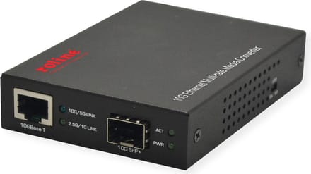 ROLINE industriële converter, 10G Ethernet multirate converter
