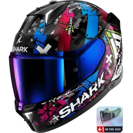 Volgelaatshelm Shark Skwal I3 Hellcat