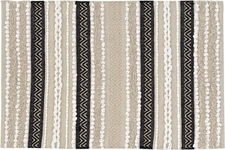 Rechthoekig tapijt met metallic draad FANCY, 60 x 90 cm