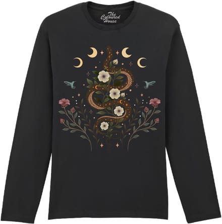 Slang Serpent Spell The Coloured House Longsleeve T-shirt M