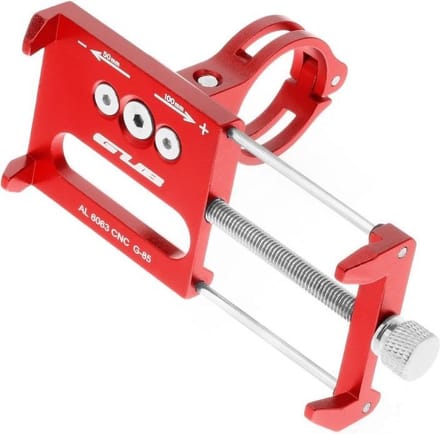 GUB G85  Fietshouder  mobiele telefoon - Metaal - rood