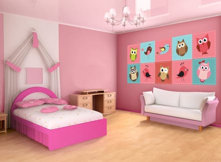 Owl Wallcovering