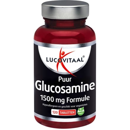 Lucovitaal Glucosamine Puur 1500 mg formule 120 tabletten