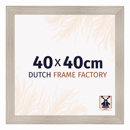 Fotolijst 40x40 cm - MDF - Eiken Licht - Praag