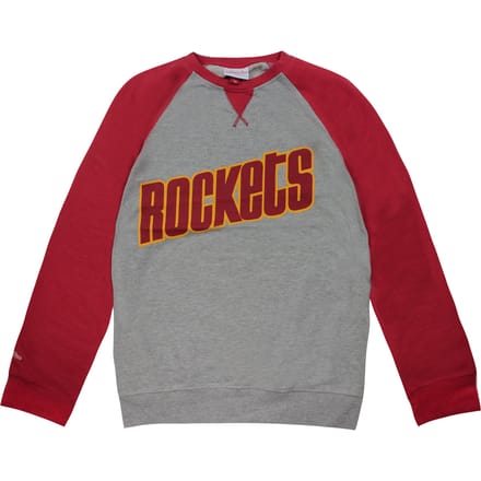 Mitchell & Ness Houston Rockets NBA Turf Fleece Crew Heren Sweater