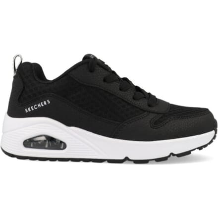 Skechers Uno - Powex Unisex Sneakers - Zwart