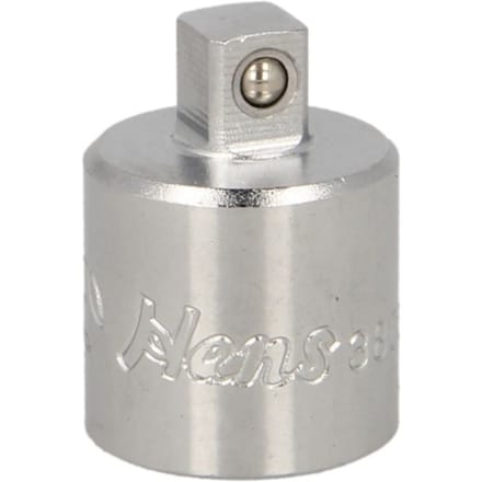 Adapter HANS 3/8 inch binnen x 1/4 inch buiten (lange 26)