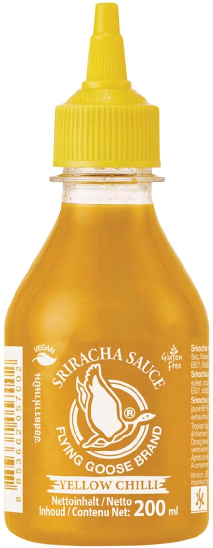 Flying Goose Sriracha geel 24 x 200 ml