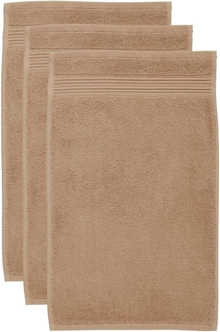 Beddinghouse Sheer set van 3 Gastendoekjes - Donker Rood