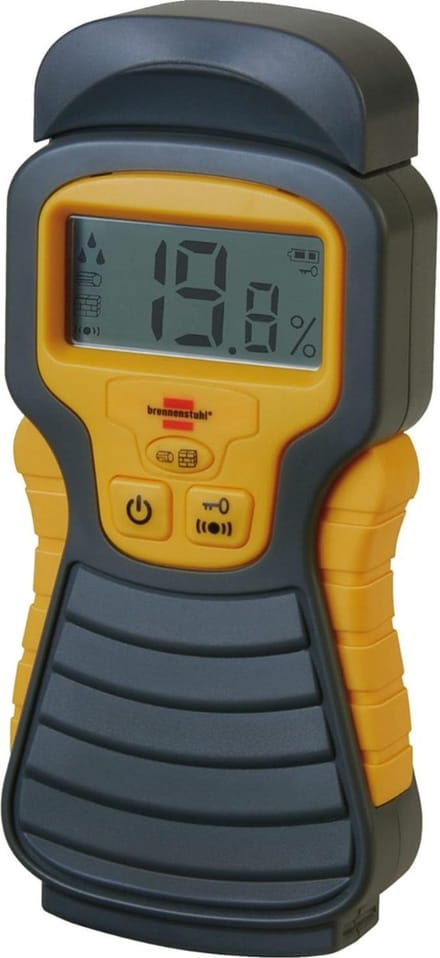 DD® Vochtmeter Hout - Vochtigheidsmeter - Hygrometer - ‎7x3x1cm - Antraciet