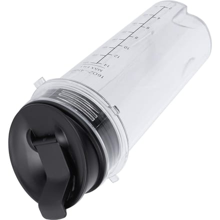 16oz Vervangbeker Blenderbeker Container met Klapdeksel Geschikt voor Nutri Ninja Blender Accessoires white