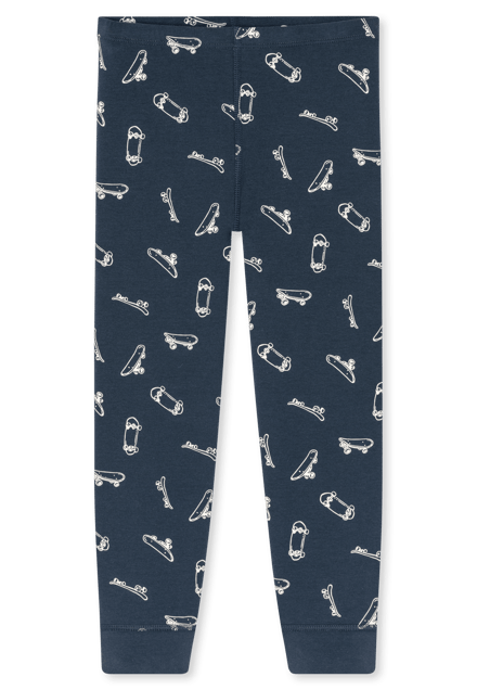Lange onderbroek, set van 2, Skateboards, donkerblauw - 95/5 128