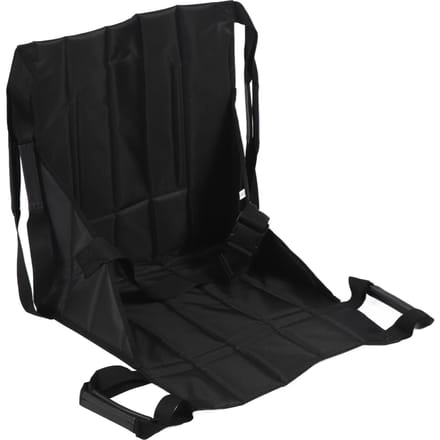 Zware Waterdichte Transferplank voor Trappen en Lift met Transferdoek voor Verpleging black