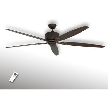 CasaFan Plafondventilator ECO ELEMENTS, notenhout/bruin, Ø 180 cm, stil