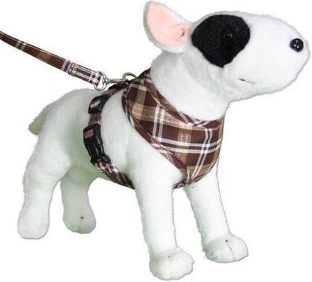 Doxtasy Tuigje Hondentuig Round Loop Harness Scottish Brown Maat L