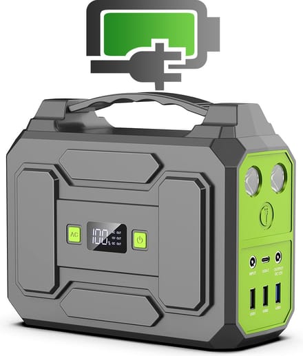 MKSS® Powerstation - Generator - Grijs met Groen