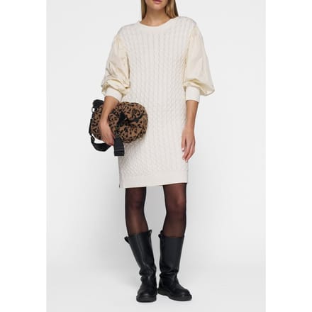 10DAYS Cable Knit Dress Soft Kit Größe: M | Blusenkleider Outlet | Damen