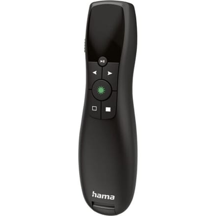 Hama Greenlight-Pointer, 4in1 Radiografische presenter Radiografisch Incl. laserpointer, Geïntegreerd display