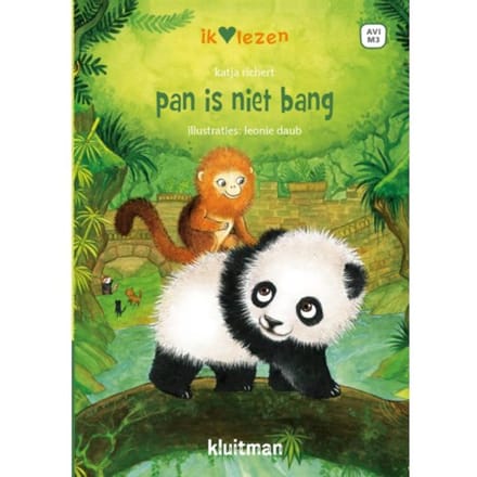 Ik hou van lezen. pan is niet bang (AVI-M3) Voorleesboeken