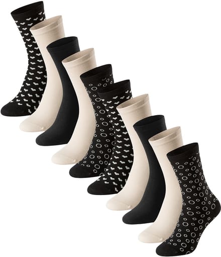 Schiesser Dames sokken 10 pack Bluebird