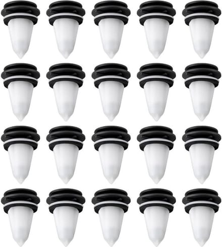 Allecto - Windshield Fairing Grill Holder Clip - 20 Stuks