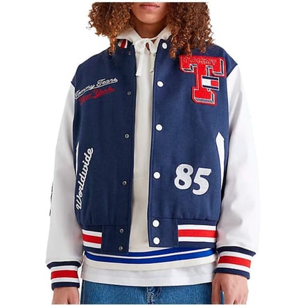 Tommy Jeans casual blouson in honkbalstijl voor heren