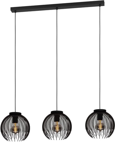EGLO Venezuela-A Hanglamp - E27 - 93,5 cm - Zwart