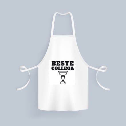 Akyol - beste collega Keukenschort - Beste collega - teamgenoot - cadeau - 82 bij 71 cm