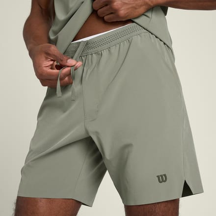 Wilson Tournament 7in Shorts Heren-olijf