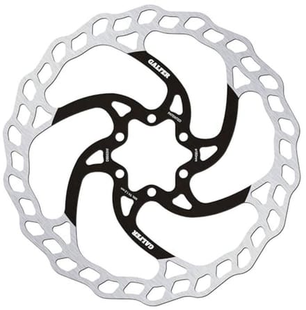 MTB Disc Brake Wave 180 mm - Uniseks, Voor Kinderen - Zilver