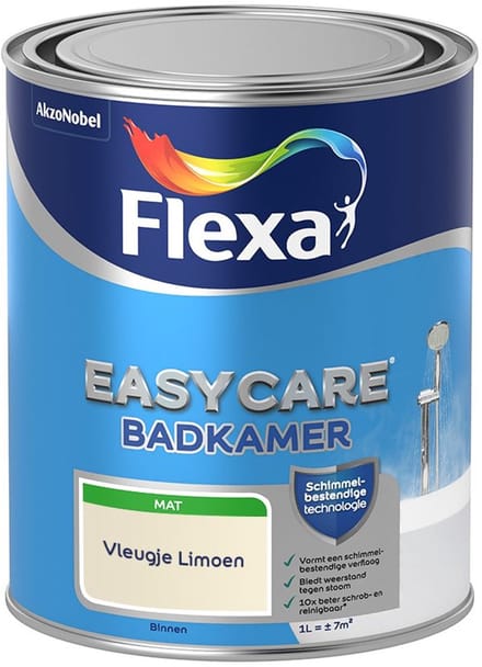 Flexa - Easycare Badkamer - Vleugje Limoen - Mengverf - 1 L