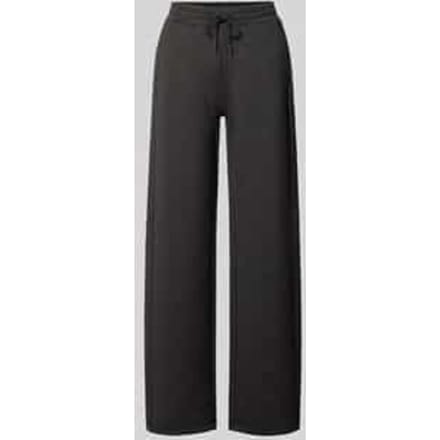 Wide fit sweatpants met all-over logoprint model 'Calista'