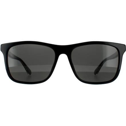Gucci zonneBril GG0381SN 007 Zwart grijs gepolariseerd