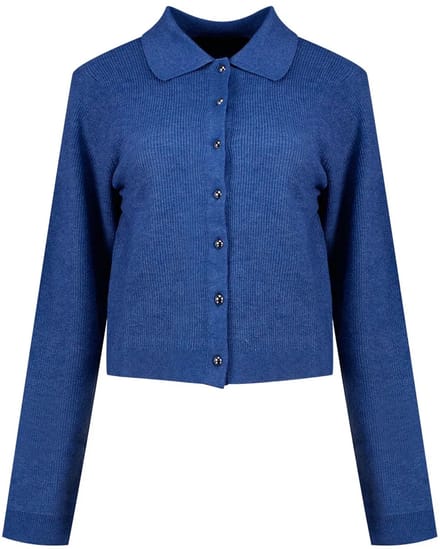 Vero Moda Exciting Cardigan Blauw M Vrouw