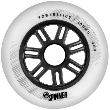 Powerslide Spinner 88a Schaatswielen Zilver 110 mm