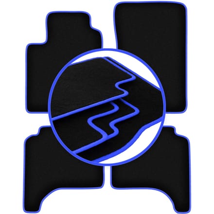 CARLUX-BLUE automatten voor: Suzuki Grand Vitara I SUV (1998-2005)