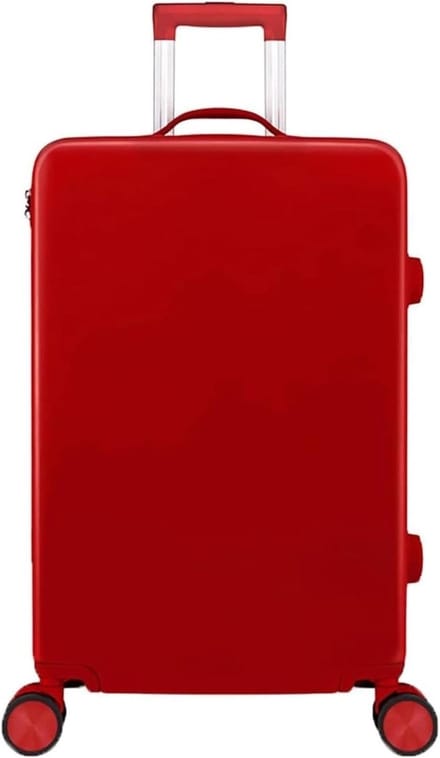 Reiskoffer - Cabinekoffer Trolley - Stedentrip - Aluminium frame - 22 inch - Rood