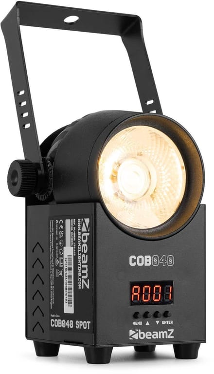 BeamZ COB040 Spot - Compacte COB spot - Met dual white LED - 40W