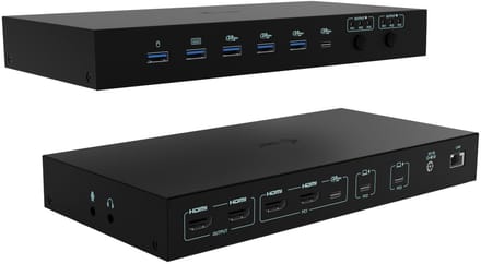 I-Tec - docking station - USB-C / USB4 / Thunderbolt 3 / Thunderbolt 4 / Thunderbolt 5 - 2 x HDMI 2 x USB-C - 1GbE