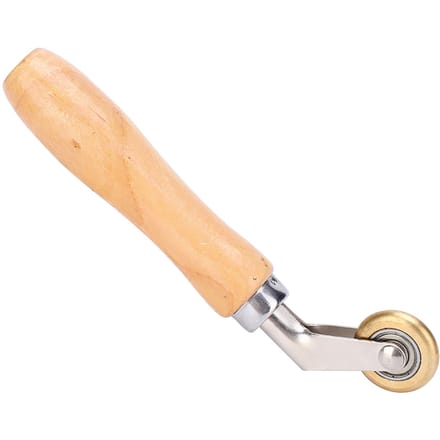 Rouleau de soudage portatif pour membrane étanche, joint d'angle, roue de presse en laiton beige