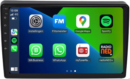 CarPlay autoradio geschikt voor Ford Transit | 2006 t/m 2014 | Android 13 | Draadloos Apple CarPlay & Android Auto | 2GB + 32GB | 8-Core processor | Davilon | 2025 model | 2006 2007 2008 2009 2010 2011 2012 2013 2014 | Bluetooth & Wifi