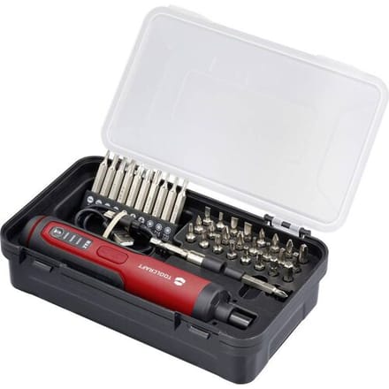 TOOLCRAFT TO-9616470 Accu-staafschroevendraaier 3.6 V 1500 mAh Li-ion Incl. koffer