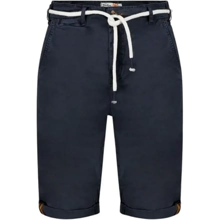 DEELUXE Effen smalle korte broekKARMA Navy