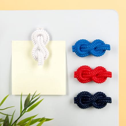 Kikkerland Knoop Magneten (set Van 4)