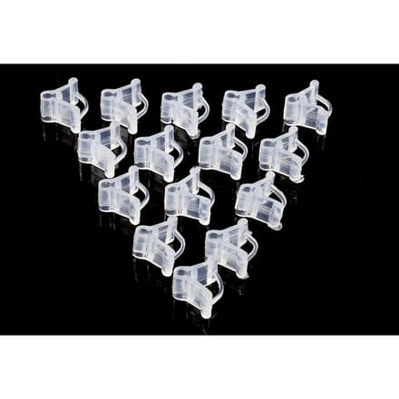 Special grafting clip Tomato seedling grafting clip Eggplant grafting clamp 100pcs white