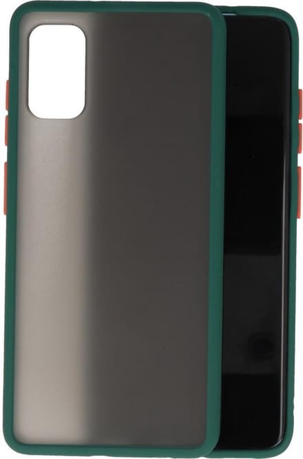 Bestcases Hard Case Telefoonhoesje Samsung Galaxy A41 - Donker Groen