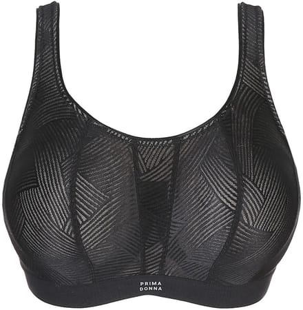 Primadonna Sport BH met Beugel The Game - Zwart - 85E