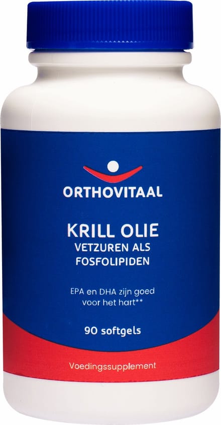OrthoVitaal Krill olie 500mg 90 Softgels